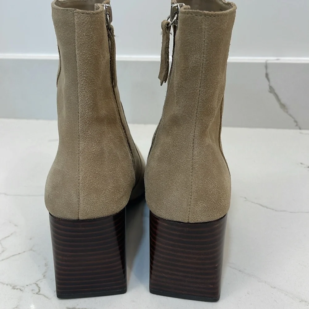 Women’s ankle boots, waterproof suede - Picture 5 of 5